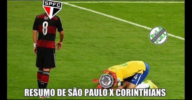 Goleada no Majestoso virou piada na web