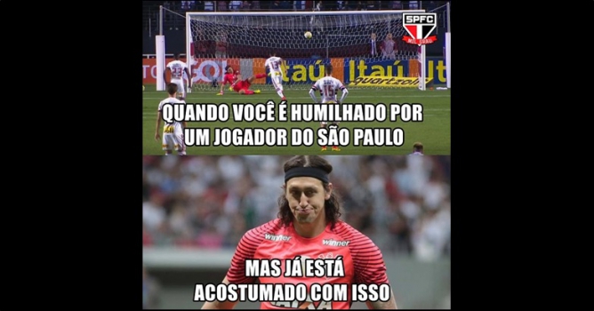 Goleada no Majestoso virou piada na web