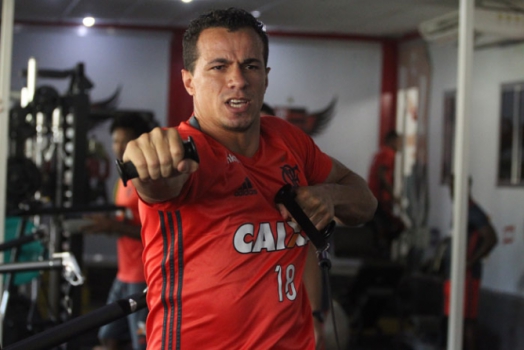 Treino Flamengo - Leandro Damião
