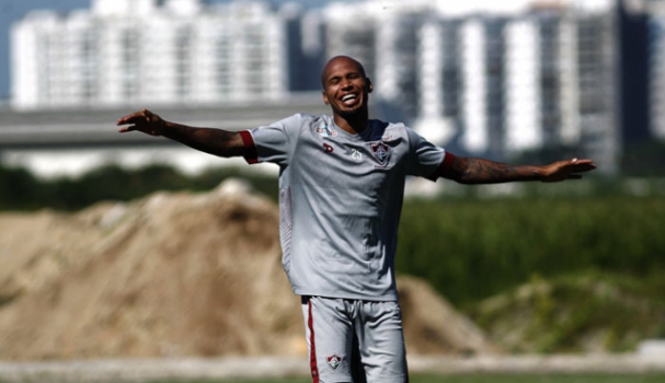 Treino do Fluminense no CT Pedro Antonio, na Barra da Tijuca - Wellington Silva
