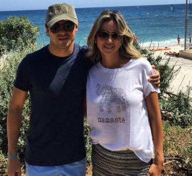 Felipe Massa e esposa