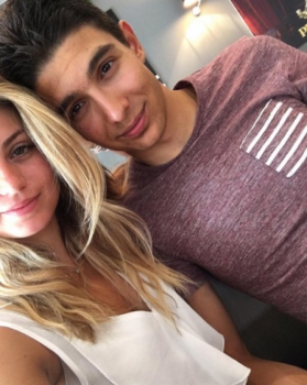 Esteban Ocon e namorada