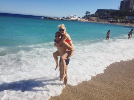 Valtteri Bottas e esposa Emilia Bottas