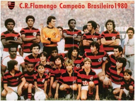 Flamengo campeão brasileiro 1980 - Pôster