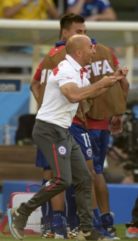 Jorge Sampaoli, após belo trabalho na seleção do Chile, comanda o Sevilla