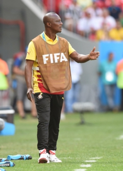 James Kwesi Appiah dirigiu Gana na Copa, mas está parado agora