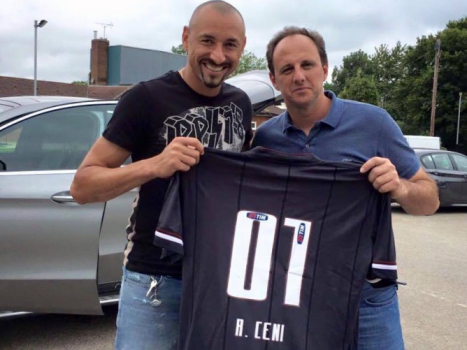 Rogério Ceni - Com goleiro Gomes, no Watford FC