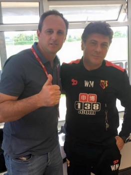 Rogério Ceni - Técnico Walter Mazzarri, No Watford FC