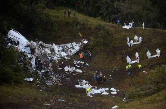acidente chapecoense, avião
