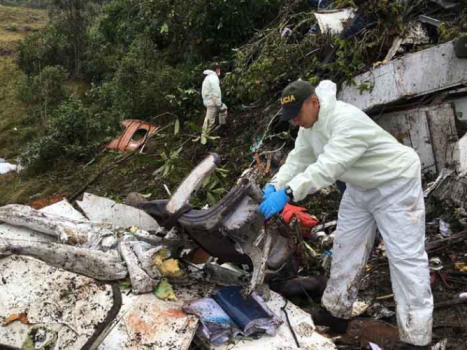 Polícia divulga imagens do local do acidente
