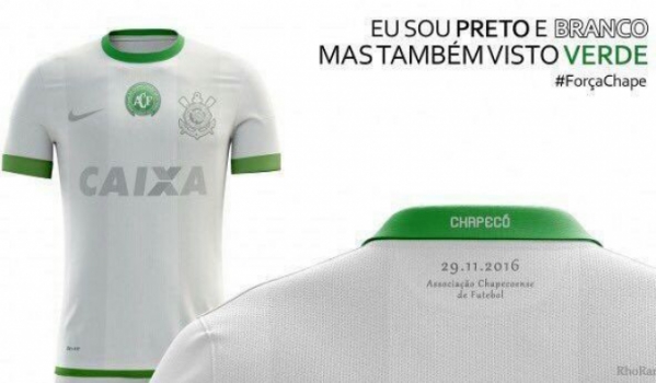 Timão quer aval da Chape para fazer homenagens; Fiel diverge sobre verde