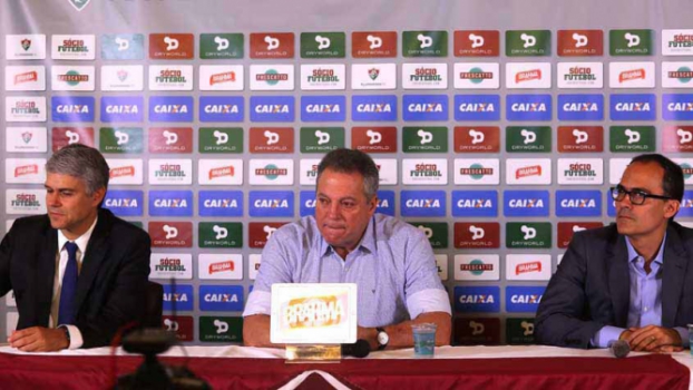 Apresentação de Abel Braga como novo técnico do Fluminense