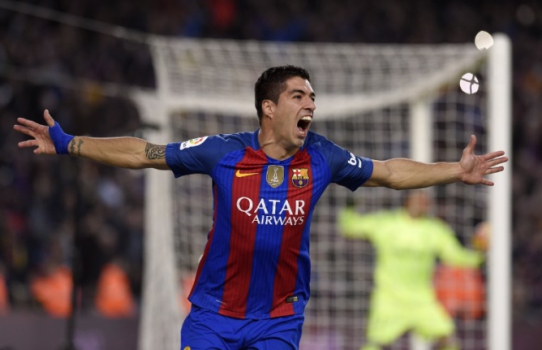 Suárez - Barcelona x Real Madrid