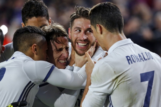 Gol Sergio Ramos - Barcelona x Real Madrid