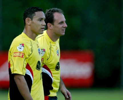 Ricardo Oliveira e Rogério Ceni - São Paulo