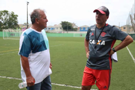 Zico -Treino do Flamengo