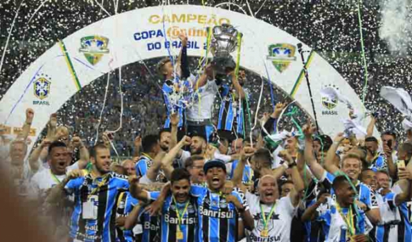 Grêmio campeão da Copa do Brasil