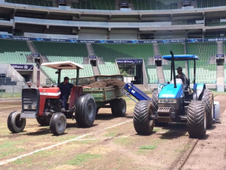 WTorre investe mais de R$ 200 mil e troca o gramado do Allianz Parque