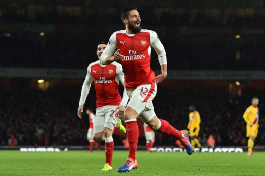 Arsenal x Crystal Palace