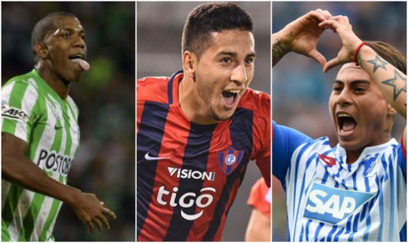 Montagem - Gringos na mira do Flamengo