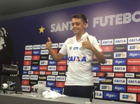 Matheus Ribeiro, do Santos