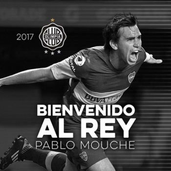 Mouche é emprestado pelo Palmeiras ao Olimpia e se junta a Mendieta