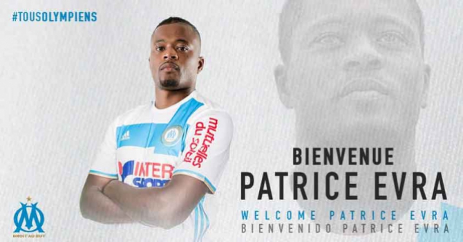 Evra - Olympique de Marselha