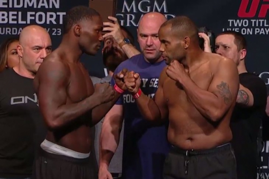 Daniel Cormier e Anthony Johnson se enfrentaram pelo UFC 187, em 2015