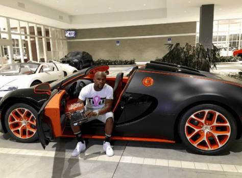 Floyd Mayweather ostenta fortuna na internet
