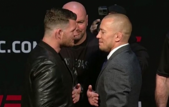 Georges Saint-Pierre encara Michael Bisping em Las Vegas