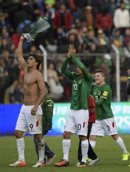 Melhor para os bolivianos, que fizeram a festa após o triunfo