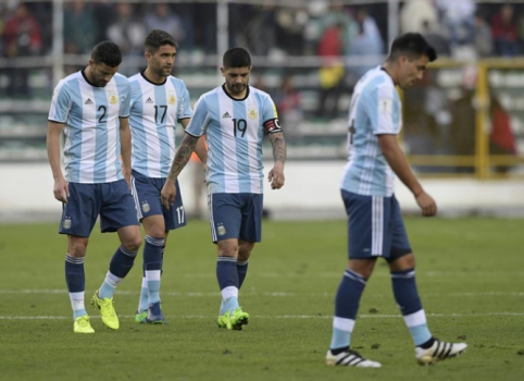 Já aos argentinos só restou mesmo o clima de tristeza