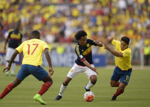 Já Cuadrado preferiu entender menos e jogar mais. O resultado foi o triunfo colombiano