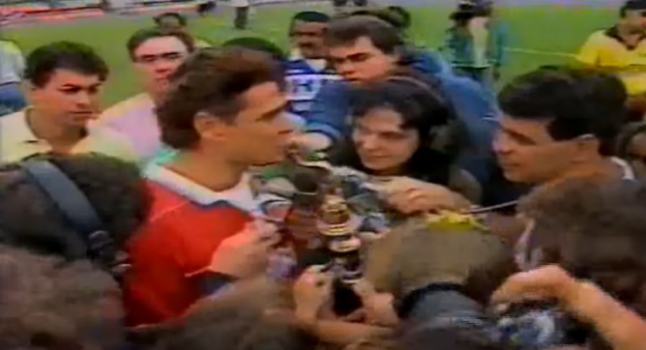 Vasco 0x0 Portuguesa - Dinamite na Lusa - 1989 (Foto: Reprodução)