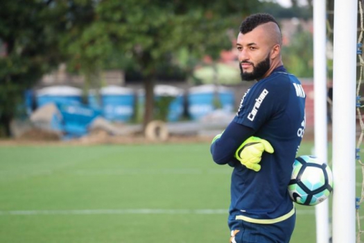 Muralha em treino do Flamengo