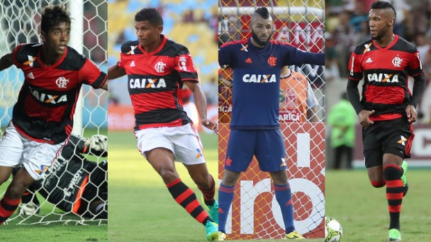 Montagem - Gabriel, Rafael Vaz, Márcio Araújo e Muralha