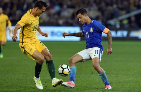 Coutinho - Brasil x Austrália