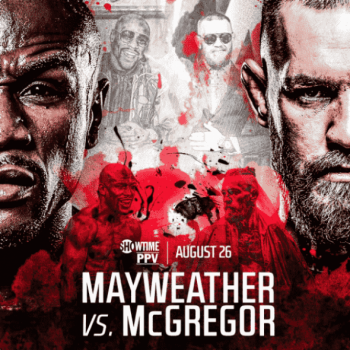 Modelos amadores de pôsteres para Floyd Mayweather Vs Conor McGregor circulam na internet