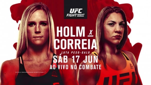Holly Holm e Bethe Correia fazem a luta principal do UFC Fight Night Singapura