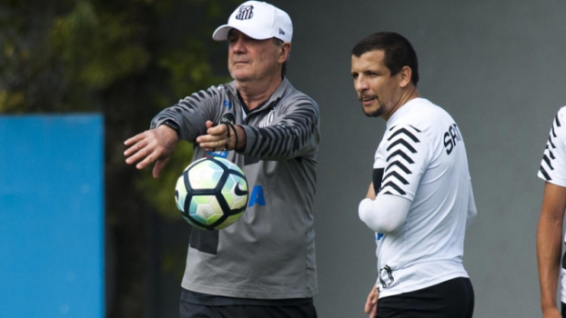 Com Levir, Vecchio ganhou espaço no meio e fez até gol Ivan Storti/Santos FC