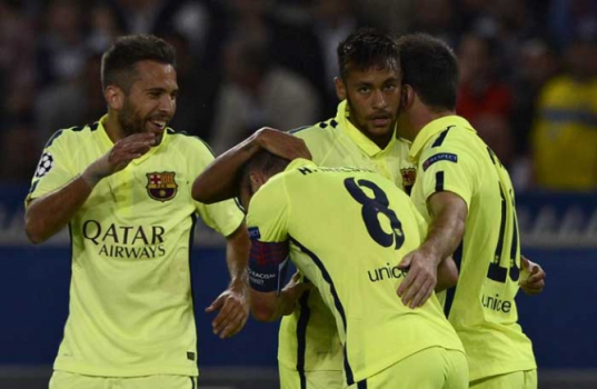 Foram seis duelos no total, com quatro vitórias do brasileiro e duas do PSG. No total, Neymar anotou sete gols, portanto, média superior a um por jogo