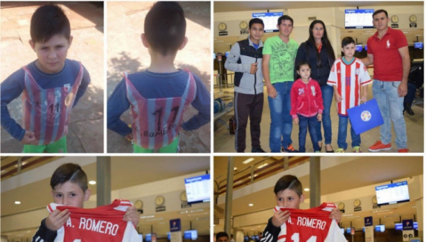 Garoto que homenageou Romero virá ao país para ver Corinthians x Vasco
