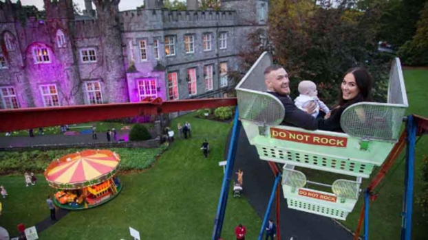 Conor McGregor faz mega festa para batizado de filho