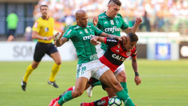 Felipe Melo quer título em 2018 no Palmeiras e vai celebrar vitória com champanhe, mas 'sem vazar áudio'