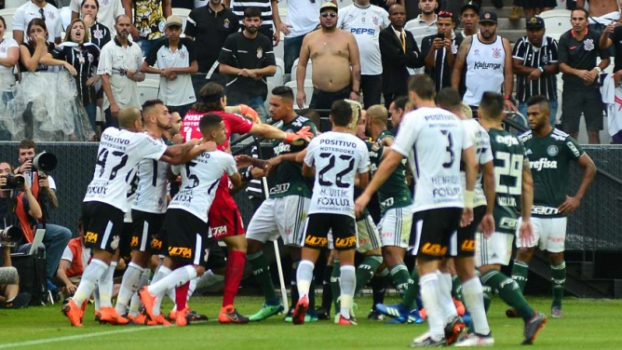 Clayson é suspenso e Henrique absolvido pela briga na decisão do Paulista