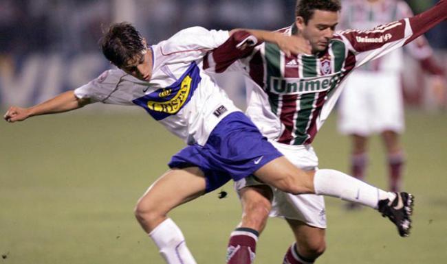 Ainda em 2005 o Fluminense foi eliminado pela Universidad Católica nas quartas de final