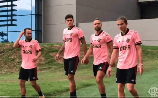 novo uniforme do flamengo treino