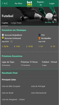 0 5 gols bet365