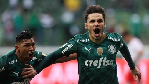 Veiga se torna o terceiro jogador com mais gols de pênalti na história do Palmeiras