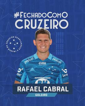 Cruzeiro confirma a contratação do goleiro Rafael Cabral